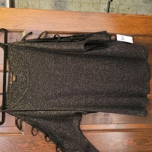 PLUS cut out arm shirt